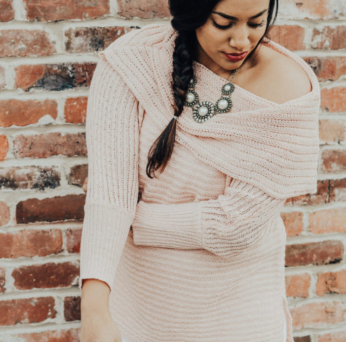 Shein Blush Sweater Review