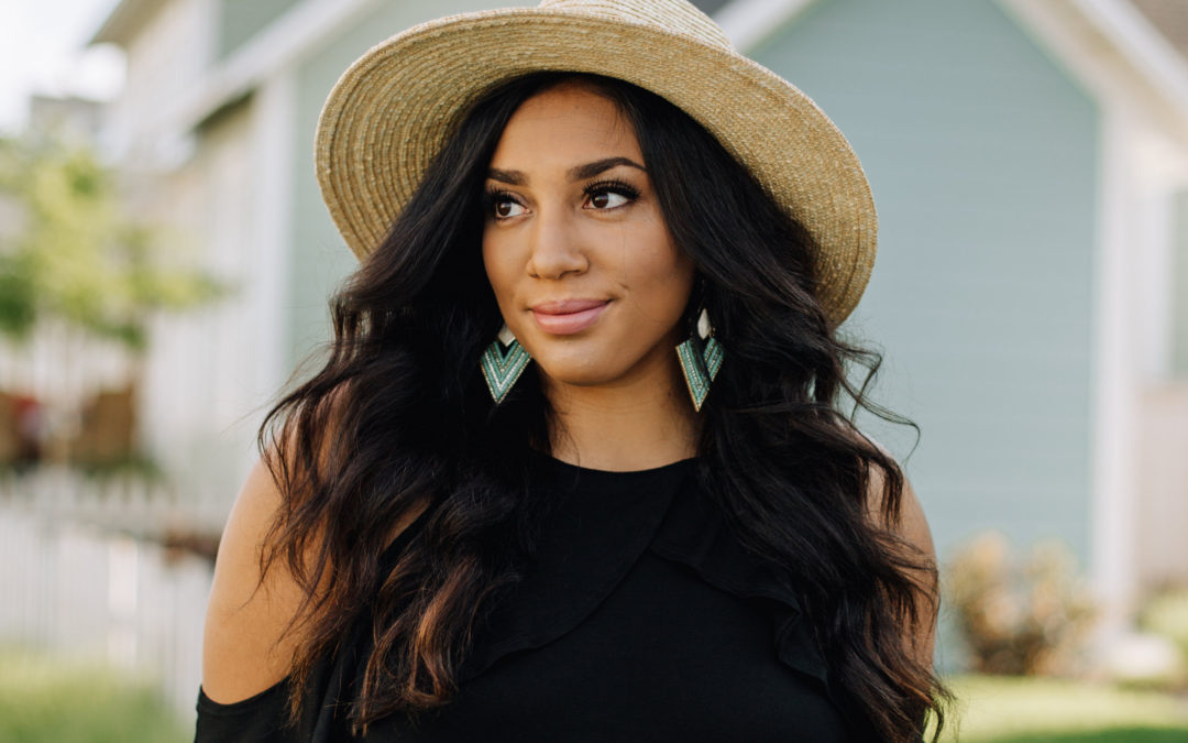 LBD (Long Black Dress) w/ PinkBlush