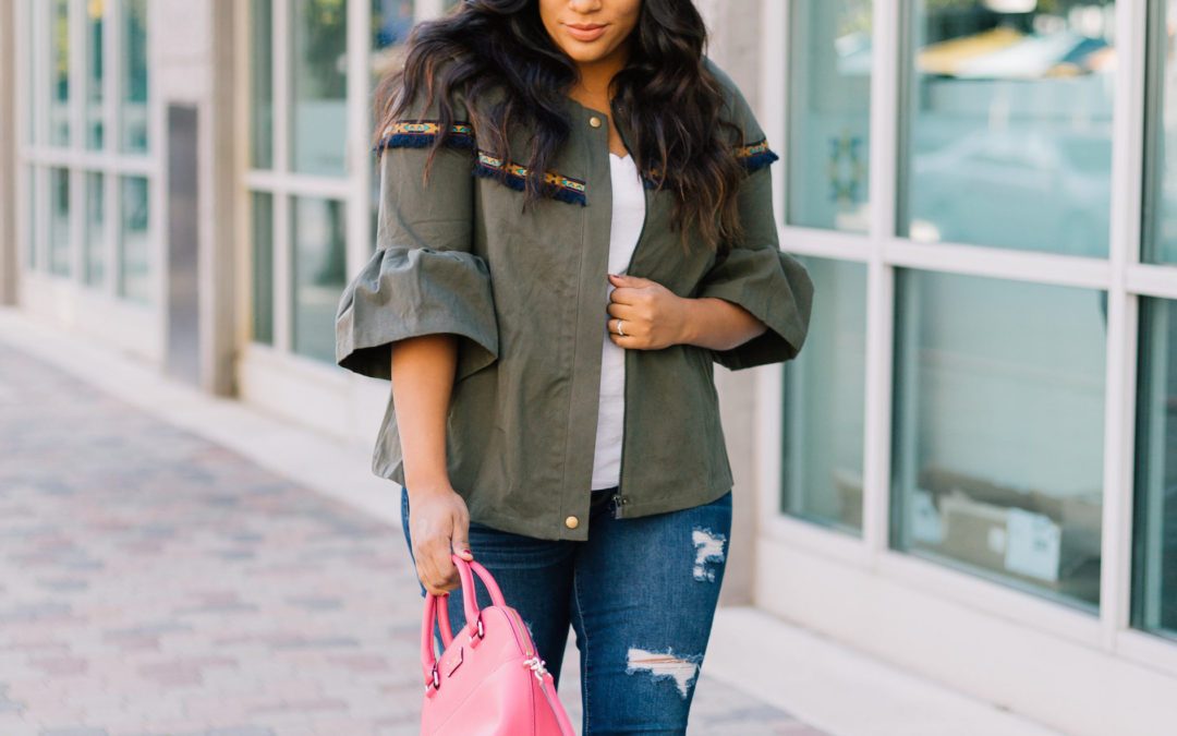Bell Sleeve Jacket